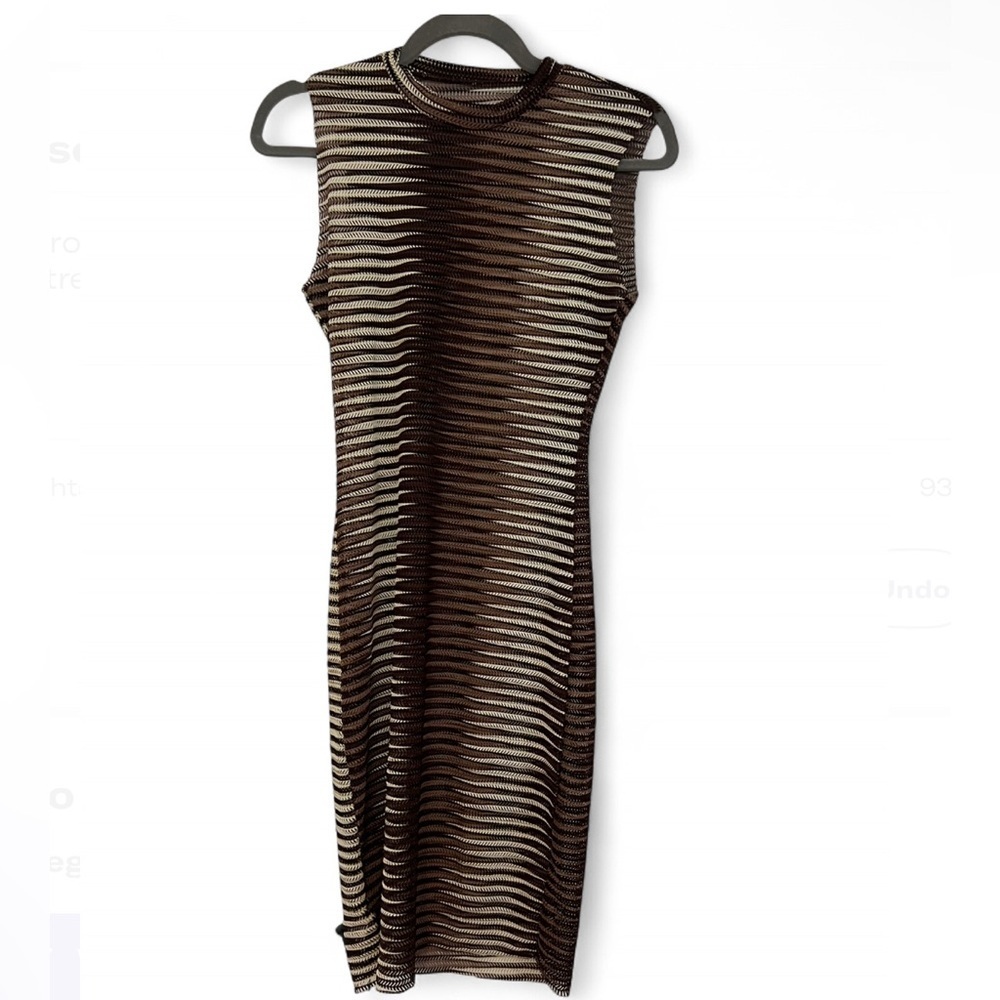Mesh Sheer Maxi Dress